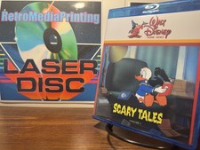 Disney Donald's Scary Tales Blu-ray Cover/Case READDESCRIPTION  19 Cartoons