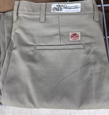 NEW Cotton Pleated Work Pants - Red Kap, Cintas, Unifirst Uniform