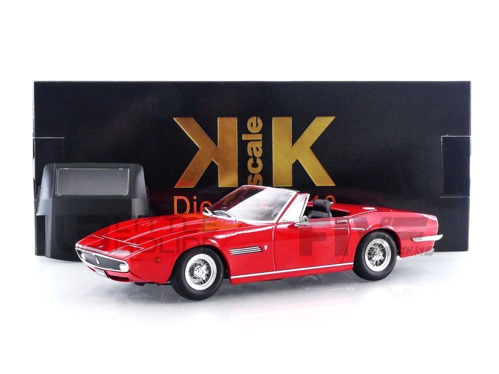 KK SCALE MODELS 1/18 Maserati Ghibli Spyder 1970 – Modèle Neuf 181301R