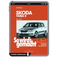 Skoda Fabia 2 Typ 5J 2007-2014 So Wird's Gemacht Reparaturhandbuch E-Book Pdf