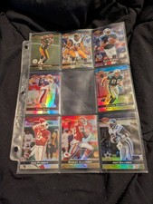 2000 Bowman’s Football 99/100 Card Set Emmitt Smith Brett Favre Manning W/Binder