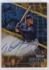 2021 Bowman's Best of Gold Lava Refractor 60/75 Taylor Walls #B21-TW Auto 0o3x
