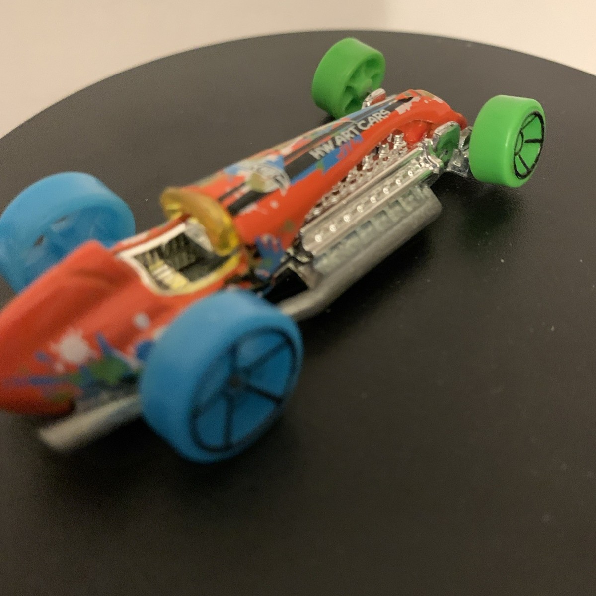 2021 HOT WHEELS ROCKET OIL SPECIAL ART CARS ORANGE DIECAST 2 3/4