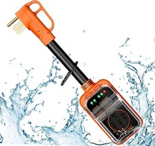 RV Surge Protector 50 Amp - Upgraded 8400 Joules RV Circuit Analyzer with Wat...