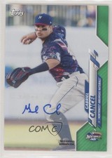 2020 Topps Pro Debut Green Auto 93/99 Gabriel Cancel #PD-122 Auto u6m