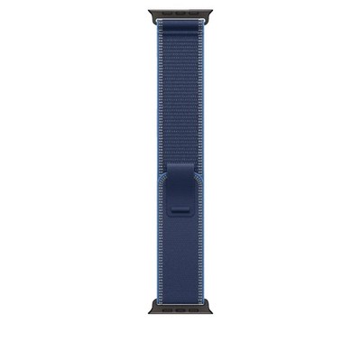 APPLE 49 mm Trail Loop (S/M), Ersatzarmband, Blau/Hellblau