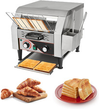 Commercial Toaster - 300 Slices/Hour Electric Conveyor Toaster 1900W Commercial 