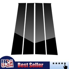 Pillar Posts For Dodge Ram 1500 2009-2018 4x 4pcs Us Black New