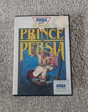 Prince Of Persia, mastersystem game CIB. Sega Master System PAL,  manual
