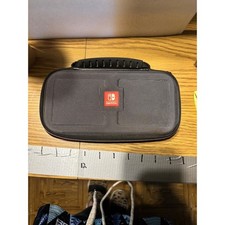 Nintendo Switch System Black Carrying Case Travel Storage Game Holder