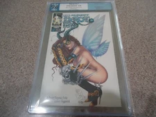 TAROT #17 WITCH OF THE BLACK ROSE GRADED PGX 9.8