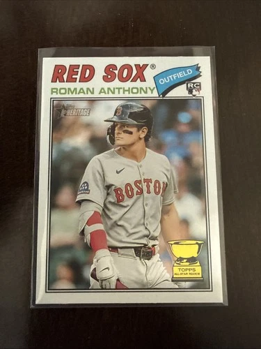 2026 Topps Heritage Roman Anthony #86 Rookie Cup RC Red Sox