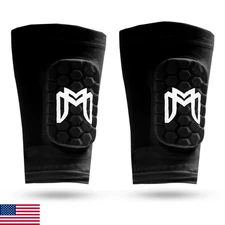 MediCaptain Mini Shin Guards Soccer - Built-in Shin Pad Sleeves for Men, Women,