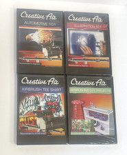 Creative Air Airbrush 4 DVD Lot Automotive DIY Projects Illustrative  Tee Shirt