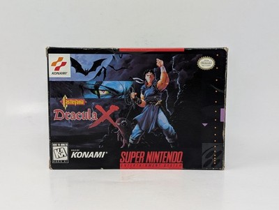 Castlevania Dracula X (Super Nintendo SNES, 1995) - CIB Complete