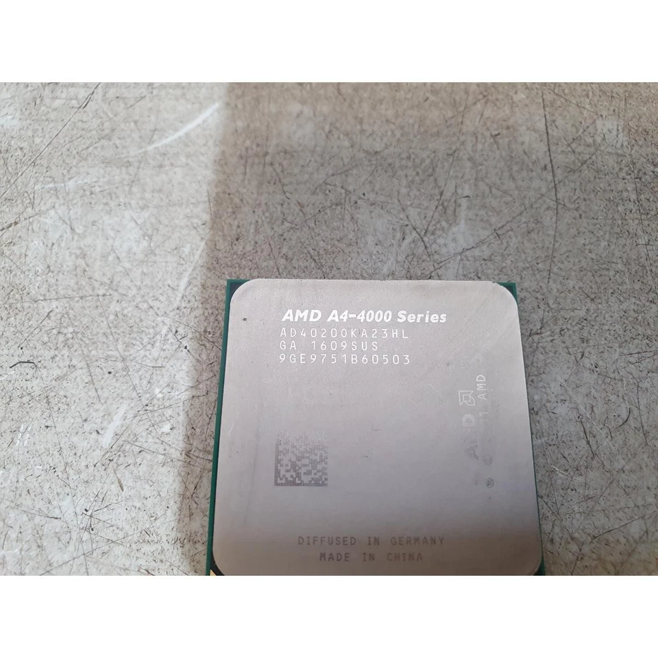 AMD A4-4000 Series AD40200KA23HL Dual-Core Desktop CPU Processor Socket FM2 - Image 2 of 4