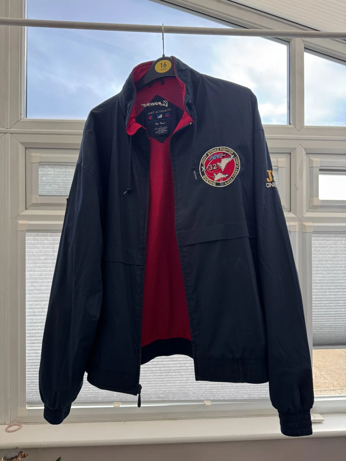 Boeing X‑32 JSF Flight Jacket – Rare Aviation Collectible (Size L) Vintage