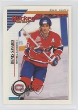 1993-94 Panini Album Stickers Denis Savard #17 HOF b8c