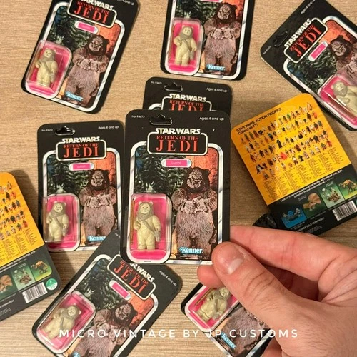 Star Wars Micro Vintage: Lumat the Ewok (Last 17) [CARDED] (JP Customs)