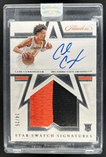 2021-22 Flawless Cade Cunningham Star Swatch Signatures Patch RC Auto #/25