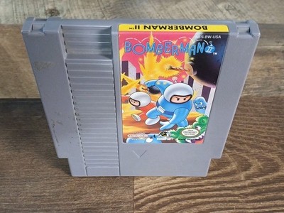 Bomberman II 2 (Nintendo NES, 1993) Authentic - Game Only - Tested
