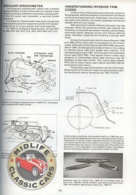 Pontiac GTO Restoration Guide Book Manual How To Restore Lemans 1964-1972 NEW - Image 4 of 4