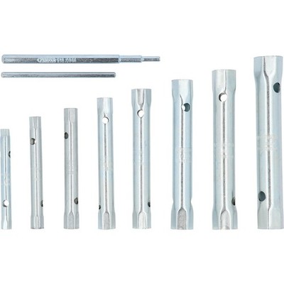 KS Tools Rohrsteckschlüssel-Satz, 10-tlg., 6x7 - 20x22mm (518.0900)