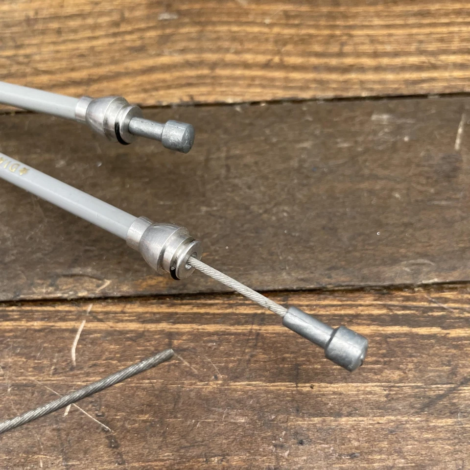 Juego de carcasa de cable de freno Dia-Compe 1981 vintage bicicleta de carretera años 80 carcasa corta nuevo de stock Foto 3 de 4