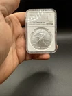 2024 $1 American Silver Eagle NGC MS70 Brown Label