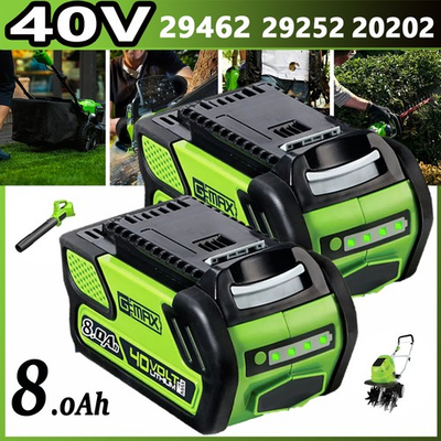 #ad 40Volt For Greenworks 40V G MAX 8.0Ah Lithium 29472 29462 29252 20202 Battery $88.99