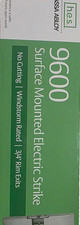 HES 9600 Surface Mounted Electric Strike Windstorm Resistant Green/White