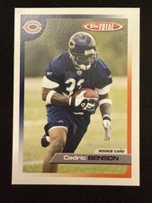 2005 Topps Total Cedric Benson (#510) NM Rookie Card, Texas Great ^GRUMPYBUCK^. rookie card picture