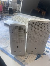 Virgin Media WiFi Booster & Wired Booster Powerline Adapters  Pair Set UK Plug 