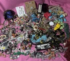 11lb Lot VTG Costume Jewelry Lot Craft Part Broken Repair Wear Jomaz Trifari