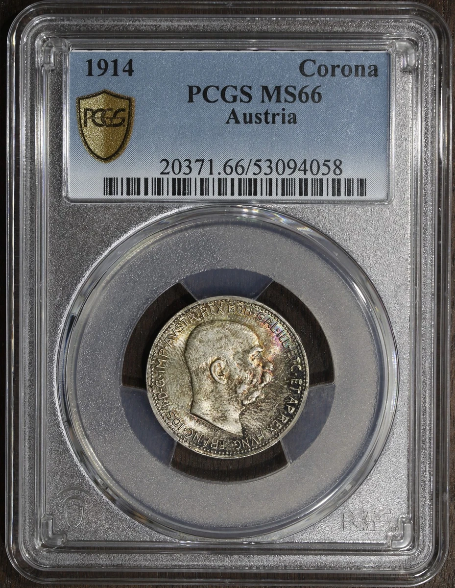1914年オーストリア コロナ 銀貨　PCGS MS64 1900 O S US Morgan Silver Dollar $1 - NGC MS64 [MORGAN-00-O-N-MS64 コレクション