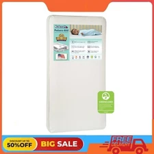Kolcraft Pediatric 800 Extra Firm Ultra Deluxe Crib & Toddler Mattress, 80 Coil