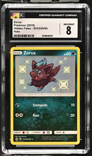 Zorua graded CGC 8 for sale on eBay
