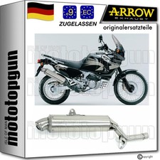 ARROW AUSPUFF ZUGELASSEN PARIS DACAR EDELSTAHL HONDA XRV 750 AFRICA TWIN 1999 99