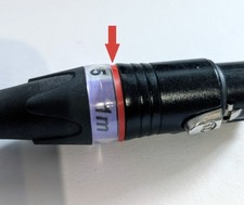 XLR Spacer Ring für Neutrik XXCR   bündiger...
