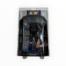 2021 Jazwares AEW Unmatched #19 Evil Uno w/ Figure Protector Included NEW SEALED