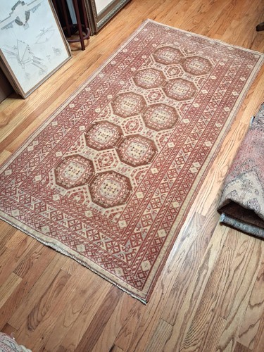 -3'4x6'3- Near Mint Turkish Hand-Knotted Wool Anatolian Area Rug/Runner