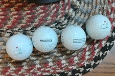 Masters Pro V1 Augusta National Golf Club 4 Practice Balls 4pack Very Rare PGA