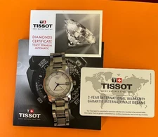 Tissot Lady 80 Powermatic Automatic Titanium with Swiss Made Diamonds
