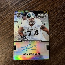 2016 Panini Prizm Collegiate Draft Picks - Jack Conklin #235 Silver Prizm Auto