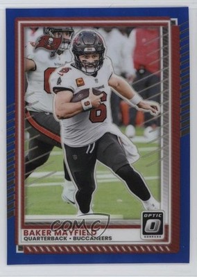 2025 Panini Donruss Optic Blue Prizm 131/249 Baker Mayfield #148 06or