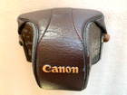 Canon AE-1 P/S Leather Vintage Camera Case - brown
