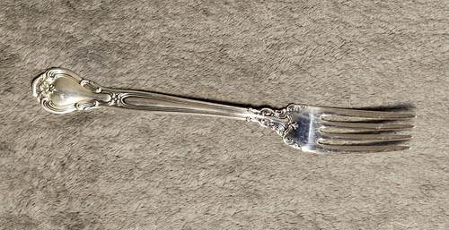 Vintage Gorham Chantilly 7.5" Sterling Silver Dinner Fork 50 Grams Pre-owned