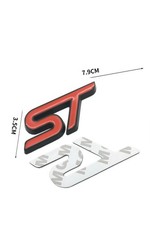 Stemma Fregio Logo Emblema per FORD FOCUS FIESTA ST Kuga Puma ST Line 80  X 35MM