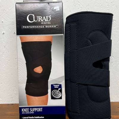 Curad Knee Support with J shaped Support Right Large