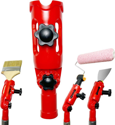 Multi-Angle Paint Brush Extender for High Ceiling,Extension Pole Attachment Hold